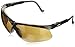 Honeywell Uvex by Genesis Safety Glasses with Uvextreme Anti-Fog Coating, Black Frame