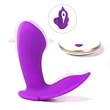 Sex Rabbit Vibrating Anal Sex Toys Prostate Massager Silicone Butt Plug Vibrator with Wireless Remote Control 10 Powerful Vibration Modes for Women Men Couples Masturbator, Wearable Pleasure Gift