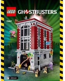 75827 Split From Set Ghostbuster's Firehouse Headquarters (Instruction Book)