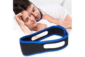 GLOTAO 2024 Model Anti Snoring Chin Strap, Stop Snoring Chin Straps for CPAP Users, Jaw Strap for Sleeping,Chin Straps to Keep Mouth Closed for Sleeping Better, Cpap Chin Strap for Sleep for Men Women