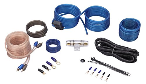 Rockville RWK10 10 Gauge Amp Installation Kit ANL Fuse Holder 100% Copper RCA