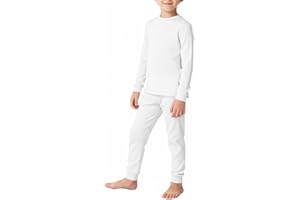 City Threads Baby Boys Thermal Underwear Set Sensory Friendly Kids Long Johns, Thermal Set for Boys Base Layer for Ski