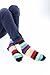 socks n socks-Men's 5-pair Luxury Cotton Striped Cool Dress Socks Gift Box