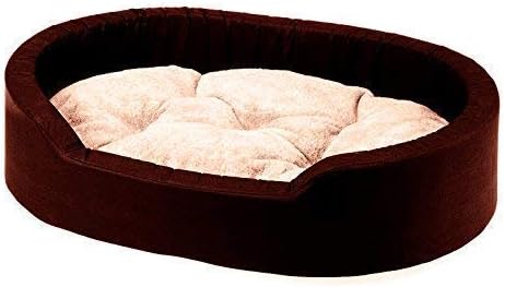 Fristone Super Soft Reversible Dual Brown-Cream (Dog and Cat Bed)-XXXL