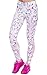 Daoxi 3D Full Printed Running Sexy Stretch Print Leggings for Women(with Emoji Unicorn Pattern,38S-M)