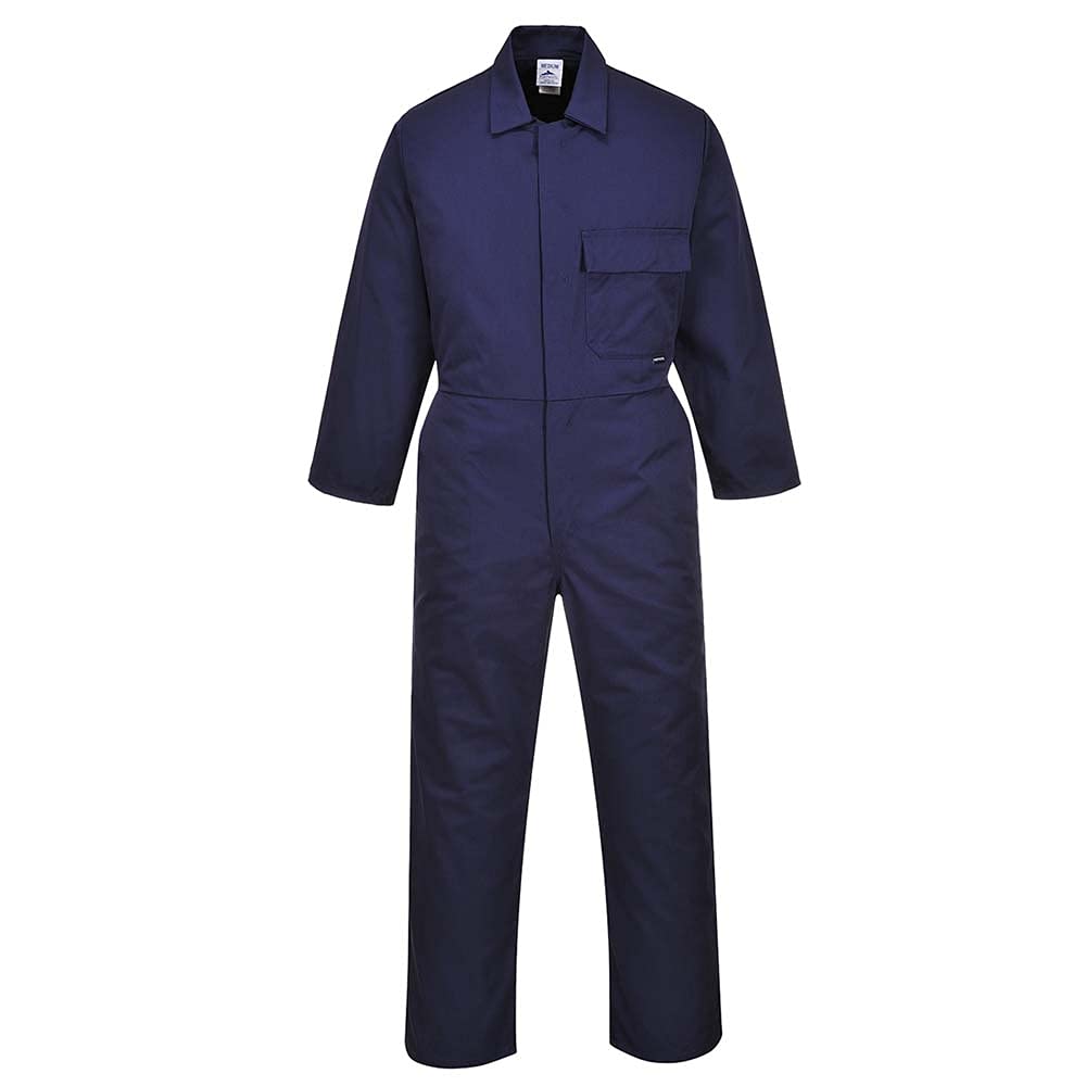 Portwest Classic Coverall, Size: 6XL, Colour: Navy, C802NAR6XL
