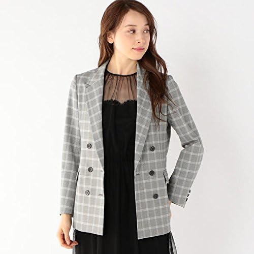 Amazon シップス レディース Ships For Women ダブルボタンジャケット ダークグレー 36 コート ジャケット 通販