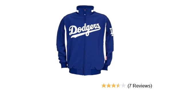 dodgers majestic therma base jacket