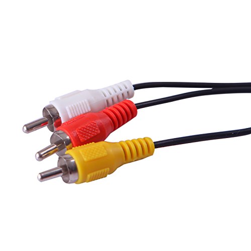 image for HDE AV Composite RCA Cable Compatible with Nintendo N64 / GameCube / S