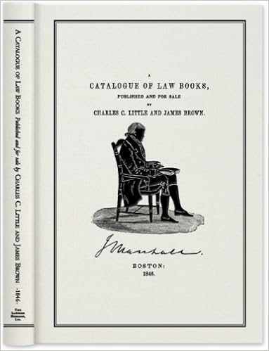 A Catalogue Of Law Books Published And For Sale By Charles - 