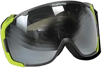green snowboard goggles