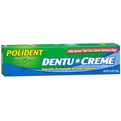 Polident Dentu-Creme 3.90 oz (Pack of 6)