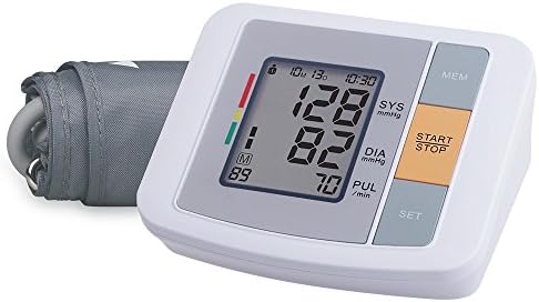 Blood Pressure Monitor,Upper Arm Blood Pressure Monitor with AC Adapter and Upper Arm BP Cuff( M Cuff 9 -13 Inches)-2-User Mode, Accurate,Adjustable Cuff, Easy to Read LCD, FDA Approved
