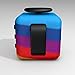 KCHKUI Fidget Cube by Fidget Toy Relieves Stress and Anxiety Attention Desk Toy for Children Adults Kids (rainbow)
