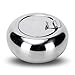 LendGaGa stylish ashtray, stainless steel ashtray, covered ashtray, ashtray with cigarette holder, smokers preferred ashtray for home office decoration, car ashtray