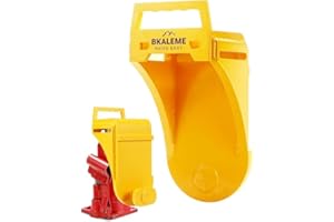 BKALEME Shipping Container Jack Lug - 80000 LBS Capacity Leveling Attachment, Enhanced Stability with Thick High-Carbon Steel, Easy-Grip Handle, Ideal for Sea Cans & Container Homes Booster Leveler