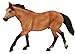 Mojo Fun 387121 Buckskin Quarter Horse - Realistic Farm / Ranch / Equestrian Model Horse Toy Replica