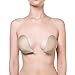 NuBra L398 Feather Lite Push Up Plunge Adhesive Bra, Nude, Cup C