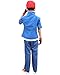 Miccostumes Boy's Pokemon Xy Ash Ketchum Cosplay Costume