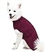 Blueberry Pet Dog Sweater - Award-Winning Christmas Sweater for Small Dogs, Wool Blend, No-Sleeve Style Dog Clothes, Warm & Cozy, Machine-Washable, 16