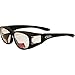 Global Vision Escort OTG Motorcycle Safety Sunglasses for Men or Women Z87.1 Safety-Rated Black Frame w/Clear Lens