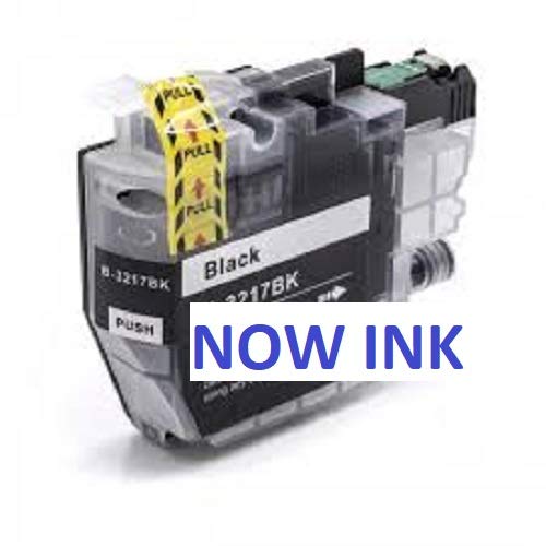 NOW INK. BLACK LC-3219XL LC-3219XLBK INK CARTRIDGE COMPATIBLE WITH BROTHER MFC-J5330DW, J5335DW, J5730DW, J5930DW, J6530DW, J6930DW, J6935DW (XL Capacity LC-3219xl, Black)