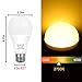 MINGER Sensor Lights Bulb, 5W Smart Automatic Dusk to Dawn LED Bulbs with Auto on/off, Indoor / Outdoor Lighting Lamp for Porch, Hallway, Patio, Garage (E26/E27, 450lumen, Warm White) [3-Pack]