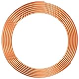 Yaocom Copper Tube 1/4" OD x 7/16" ID x 10 Ft