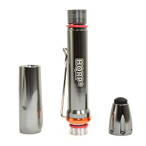 HQRP 365nm 3W Blacklight UV LED Pen Style Flashlight for Rocks/Stones / Crystals Illumination/Glow / Fluorescence and Mineral Hunting plus HQRP UV Meter - Thumbnail 3
