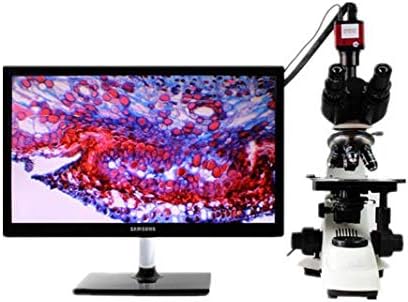 Coosway CSW-500T 1600x Magnification Teaching Microscope High Definition Biological Microscope