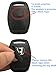 2 Pcs Replacement Key Fob Case Shell Fit for Honda Accord Ridgeline Civic CR-V Remote Key Fob Cover Cutting NOT Required