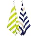 Your Choice Set of 2 Pack Microfiber Towel Quick Dry Towel Extra Large 67x35, Large 60x30 for Beach, Travel, Swim, Pool, Camping, Outdoors and Sports Towel (2PCS-Khaki/Green, Extra Large(67x35))