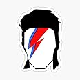 Bowie. Sticker - Sticker Graphic - Auto, Wall, Laptop, Cell, Truck Sticker for Windows, Cars, Trucks
