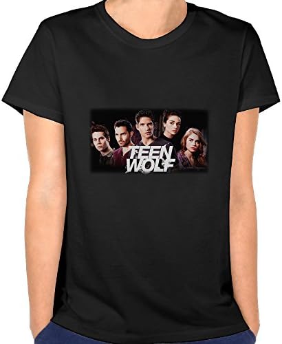 Women's Teen Wolf Series Poster Short-sleeve Shirt.