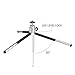 DeepLee 2017 New Lightweight Mini Tripod Stand with Aluminum Medal Head, 2-Section Legs and Latest-Design Double Locks for Mini Projector, Small Camera, Webcam, GoPro, Phone Holder