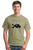 Keep On Truckin' Apparel, Truckin My Blues Away, Men's Cotton Short Sleeve T-shirt, an R. Crumb image