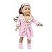 ZWSISU 18 inch Doll Clothes Gift Girls - Include 7 Set Toys Doll Outfits + 2 Pairs Shoes Accessories Gift Box fit American 18 inch Girl Dolls