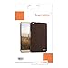 kwmobile Hardcase Tablet Cover for Huawei MediaPad X2 7.0 with artificial leather covering – backcover case protective cover in dark brown