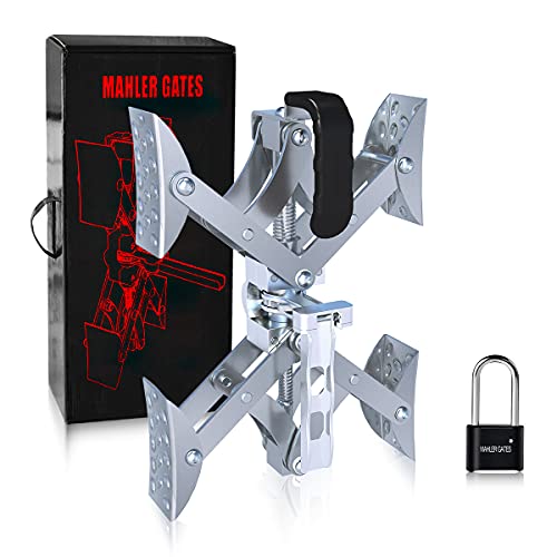 MAHLER GATES XShaped Wheel Chock Stabilize, RV Tire Locking