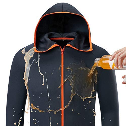 Ktimor Wasserdichte Angeljacke für Herren, hydrophober Windschutz für Outdoor, Wandern, Jagd – Bild 4