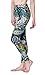 VIV Collection Plus Size Printed Brushed Ultra Soft Leggings (Rainforest Paisley)