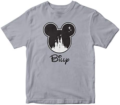 Mickey Disney Castle T-Shirt - Disneyland Firework - Family Holiday Resort - Gift Present Birthday Christmas - Magical Imaginative Creative