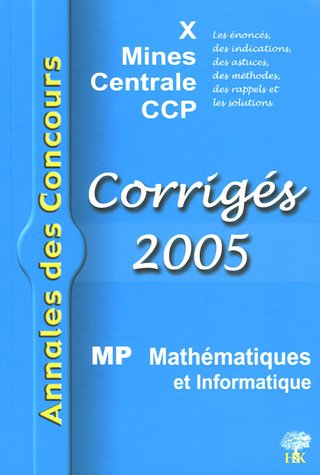 Mathématiques et informatique, MP