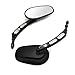 Side Mirrors for Sportster Road King Electra Glide V-ROD Street Bob FXDB Dyna Softail Black Rear view