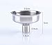 Stainless Steel Mini Funnel for Essential Oil Bottles/Flasks - Pack of 6