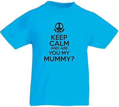 Brand88 - Keep Calm and are You My Mummy?, Kids Printed T-Shirt
