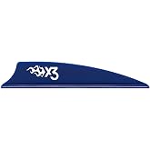 Bohning X3 Vane, 2.25", Blue, 36pk