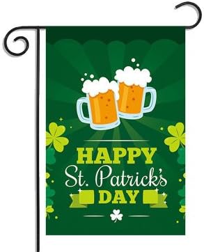 St. Patrick’s Festival Flag Garden Flag Slogan Banner Decoration