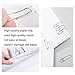 Paper Clips，750pcs Silver Small/Medium/Jumbo Size Paper Clips for School/Office and Personal Document Organization (28/33/50mm)