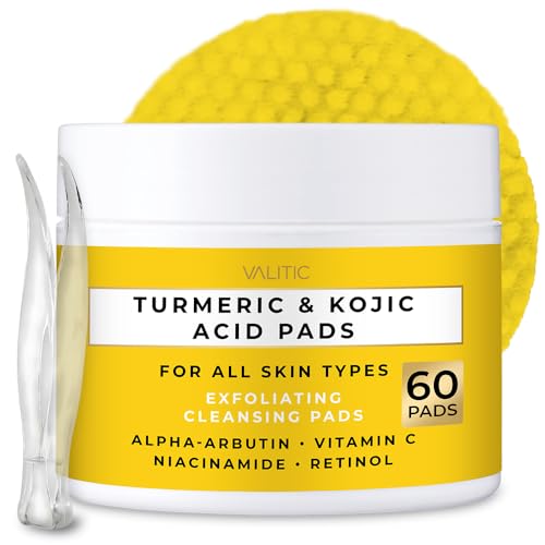 VALITIC Turmeric and Kojic Acid Cleansing Pads